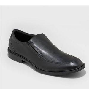 Goodfellow & CO Black Faux Leather Loafer Target Size 10 New